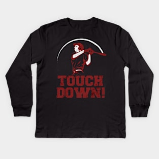 Touchdown moments Kids Long Sleeve T-Shirt